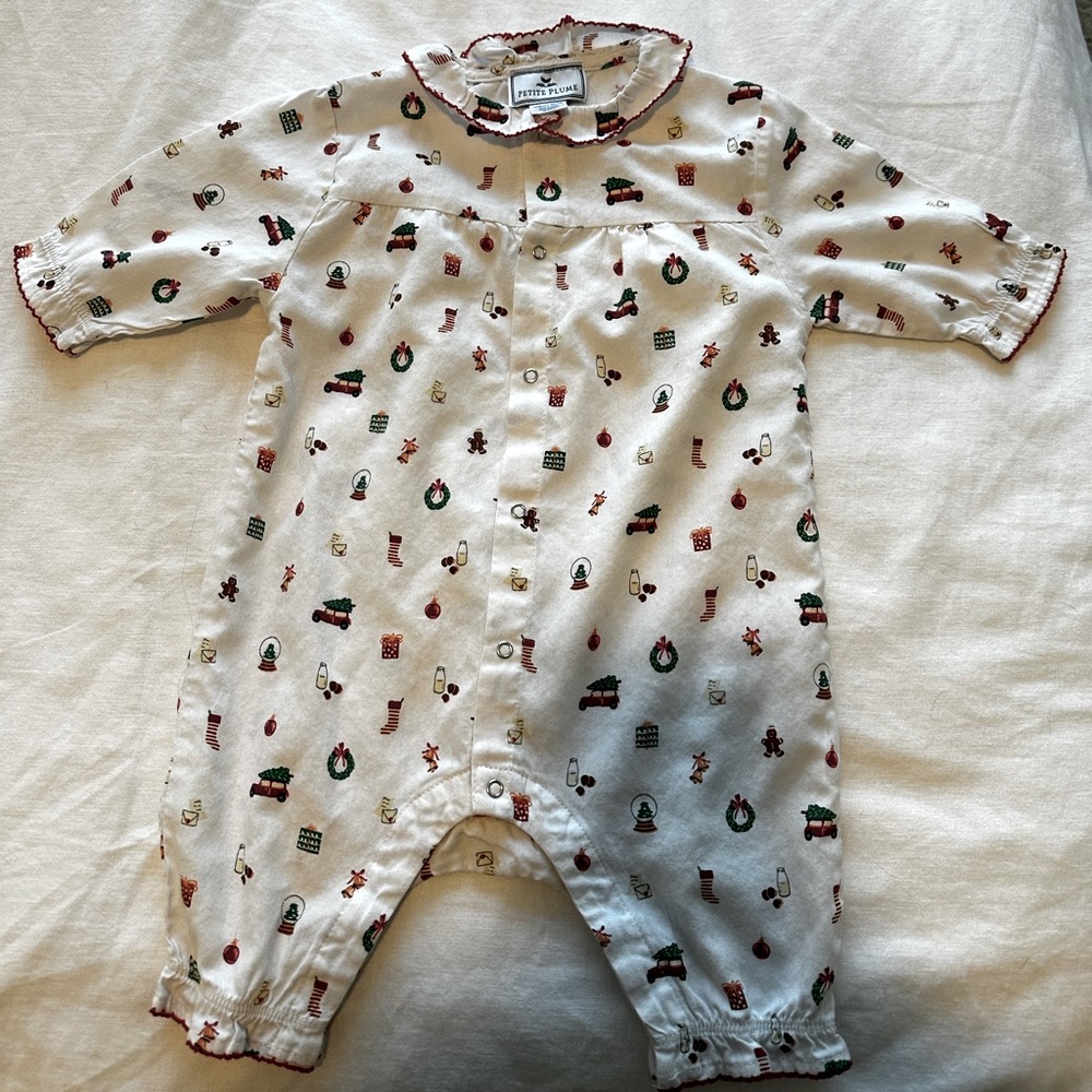 Petite Plume Holiday Outfit
